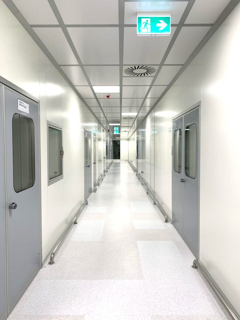 parteco camere bianche progettazione